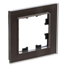 ATN320601 Рамка одинарная Schneider Electric Atlasdesign Nature, мокко стекло ATN320601 Рамка одинарная Schneider Electric Atlasdesign Nature, мокко стекло