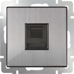 WL02-RJ-45 Розетка Ethernet RJ-45 (глянцевый никель) Antik Werkel a040409