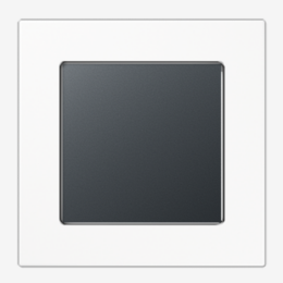 A5581BFWW Рамка A550 Белый 1-постовая Jung