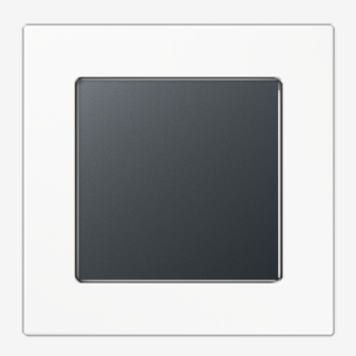 A5581BFWW Рамка A550 Белый 1-постовая Jung