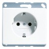 SL521KIWW SL 500 Белый  Розетка с/з с защитными шторками винт зажим Jung
