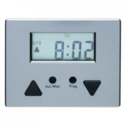 17629004 Таймер RolloTec "Easy" с дисплеем цвет: стальной, лак Arsys Berker