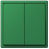 LC99532050 Les Couleurs® Le Corbusier Клавиша для двухклавишного выключателя vert fonce Jung