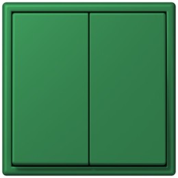 LC99532050 Les Couleurs® Le Corbusier Клавиша для двухклавишного выключателя vert fonce Jung