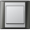 AP581ANTAL Рамка A Plus Антрацит / Алюминий 1-постовая Jung