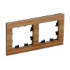 ATN353202 Рамка двойная Schneider Electric Atlasdesign Nature, дерево бамбук