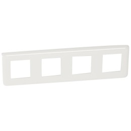 078808 Рамка Mosaic Белый 4х2-модульная Legrand