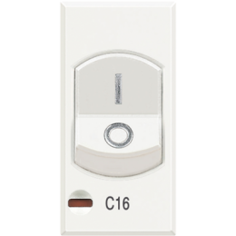 HD4301A16 Axolute Выключатель автоматический термомагнитный 16А белый