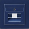 027046 Накладка 50*50 мм для розеток UAE/IAE Синий Gira S-color