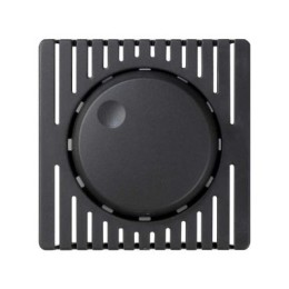 82035-38 Накладка на проходной поворотно-нажимной светорегулятор 100-1000 Вт, S82, S82N, графит Simon