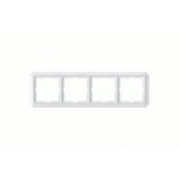 MTN483419 Рамка Antik Белый 4-постовая Merten