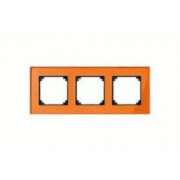MTN404302 Рамка M-Elegance Оранжевый кальцит 3-постовая Merten