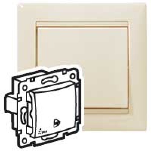 774199 Valena Выключатель без фиксации "Звонок" 10A IP44 Legrand