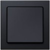 10116096 Рамка Q.3 Антрацитовый с эффектом бархата 1-постовая Berker