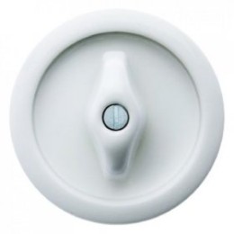 164769 Центральная панель с ручкой цвет: полярная белизна, с блеском Serie 1930 Porzellan Фарфор. Сделано в Rosenthal Berker