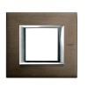 HA4802BR Рамка Axolute Квадрат Бронза 2-модульная Bticino