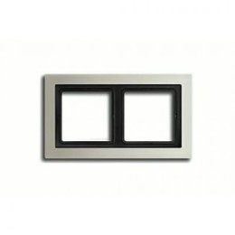 ESD2982 Рамка LS Design Edelstahl 2-постовая Jung