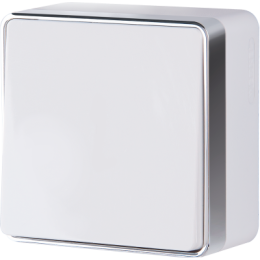 WL15-01-01 Выключатель одноклавишный Gallant (белый) Gallant Werkel a036760