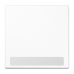 CD590NABFWW CD ударопр. Белый Клавиша для 1-я с полем для надписи Jung