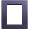 LNA4826CB Рамка LivingLight Квадрат Синий шелк 3+3 модуля Bticino