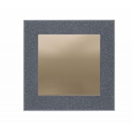 ATN343201 Рамка одинарная Schneider Electric Atlasdesign Nature, айс грей мрамор