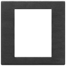 22668.23 Рамка Eikon EXE Черный лес 8-модульная Vimar
