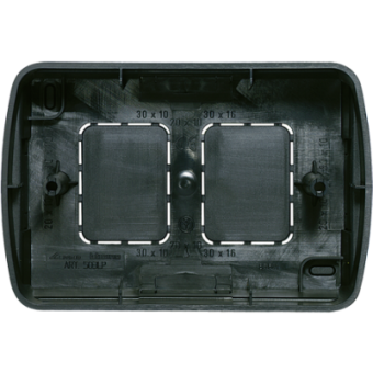 503LP Настенная коробка с супортом (120х80х38) Bticino