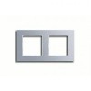 AC582AL Рамка A Creation Алюминий 2-постовая Jung