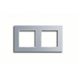 AC582AL Рамка A Creation Алюминий 2-постовая Jung