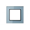 AC581GLBLGR Рамка A Creation Серо-голубой 1-постовая Jung