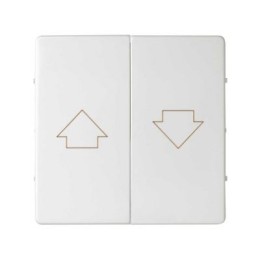 82028-30 Клавиши (2 шт)  для двухклавишного кнопочного выключателя для управления жалюзи, механическая блокир Simon