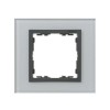 82817-35 Рамка декоративная, 1 пост, Simon 82 Nature, Стекло, серый-графит