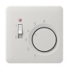 CDTR231PLLG CD 500/CD plus Светло-серый Накладка термостата комнатного с выкл.(мех TR231U,TR241U)  Jung