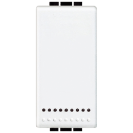 N4044N LivingLight Кнопка (NO), 10А, 2P с независимыми контактами Bticino