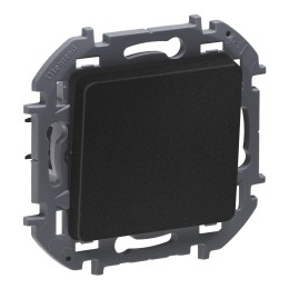 Переключатель промежуточный - винтовые клеммы 10 AX - 250 В Антрацит Legrand INSPIRIA 673683