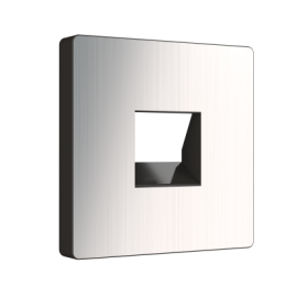 WL02-RJ-CP Накладка для RJ45 и RJ11 (глянцевый никель) Antik Werkel a037018