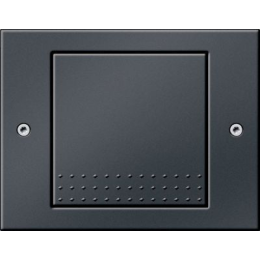 021167 Рамка TX44 Антрацит 1-постовая Gira