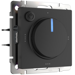 WL08-40-01 Терморегулятор электромеханический для теплого пола (черный) Antik Werkel a042014