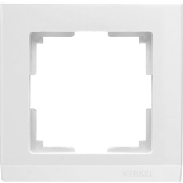 WL04-Frame-01-white Рамка на 1 пост (белый) Stark Werkel a028921