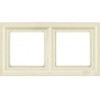 EPD482 Рамка ECO Profi Deco Бежевый 2-постовая гор/верт. Jung