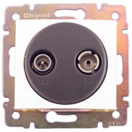 774433 Valena Розетка TV-FM оконечная 862 МГц 10дБ Legrand