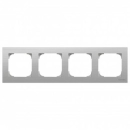 8574 AI Рамка Sky Нержавеющая сталь 4-постовая ABB