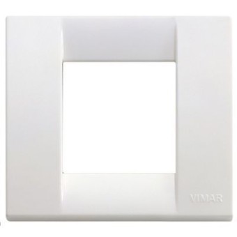 17097.01 Рамка Idea Classica Бриллиантовый белый 2 модуля Vimar