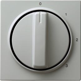 066942 Накладка с ручкой для трехступенчатого переключателя Серый Gira S-color