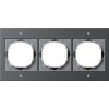 021367 Рамка TX44 Антрацит 3-постовая Gira