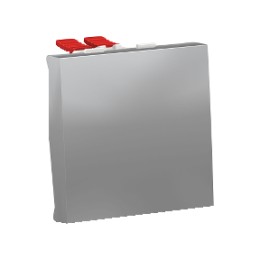 NU320530 Переключатель 1-клав, перекрест, сх.7, 10 AX, 250 В, 2мод Алюминий Schneider Electric