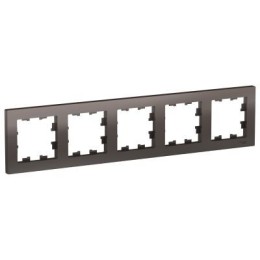 ATN000605 Рамка AtlasDesign Мокко 5-постовая Schneider Electric