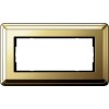 1002631 Рамка Classix Латунь 2-постовая Gira