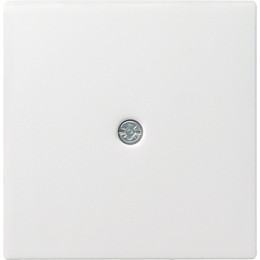 027427 Накладка для ввода и подключения удлинительного провода к вставке клеммной соединительной розетки Белый Gira