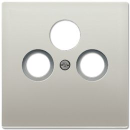 ES2990SAT LS 990 Edelstahl Накладка TV-FM-SAT розетки Jung LS серия